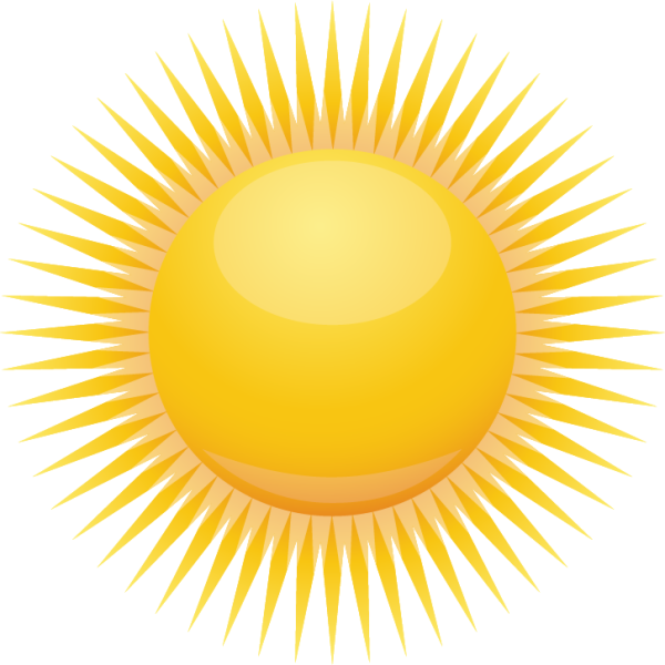 Солнце нарисованное