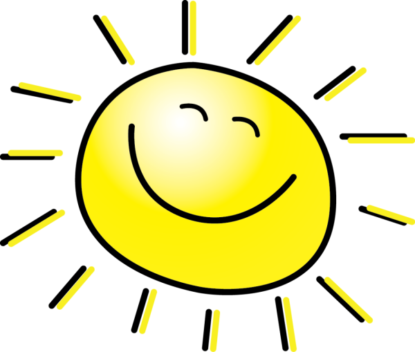 Солнце мультяшное