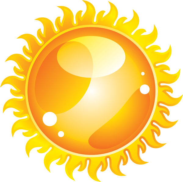 Солнце вектор