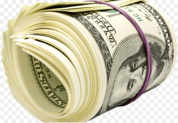 Доллар на прозрачном фоне