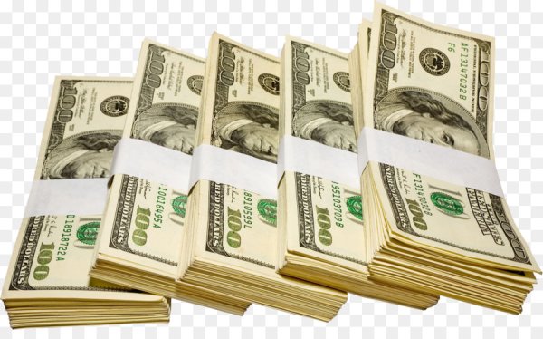 Пачки денег доллары