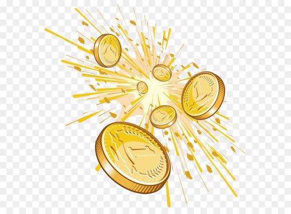 Золотые монеты для фотошопа