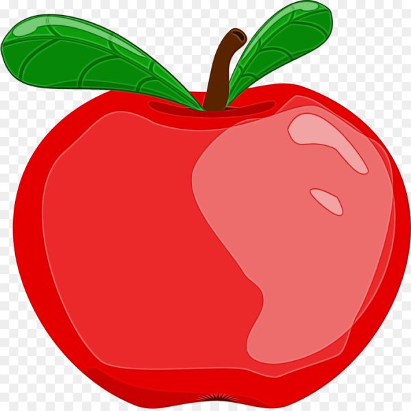 Яблочко мультяшный