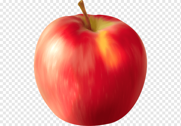 Круглое яблоко