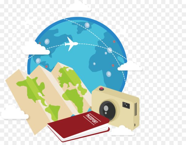 Путешествие на прозрачном фоне