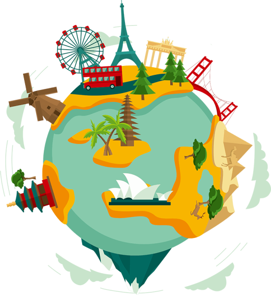 Путешествие иллюстрация