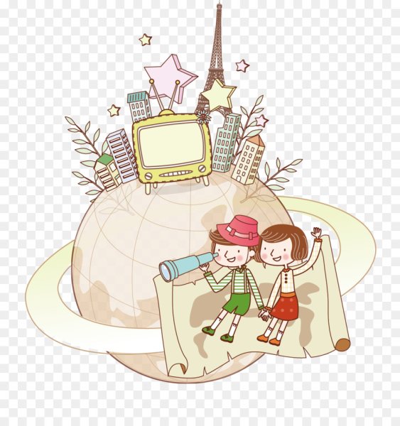 Путешествие иллюстрация