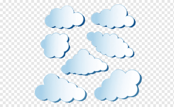 Облака вектор