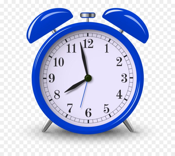 Синий будильник