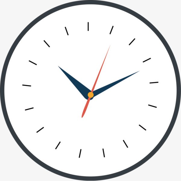 Часы вектор