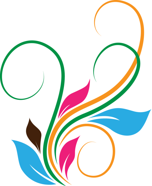 Векторные узоры цветные