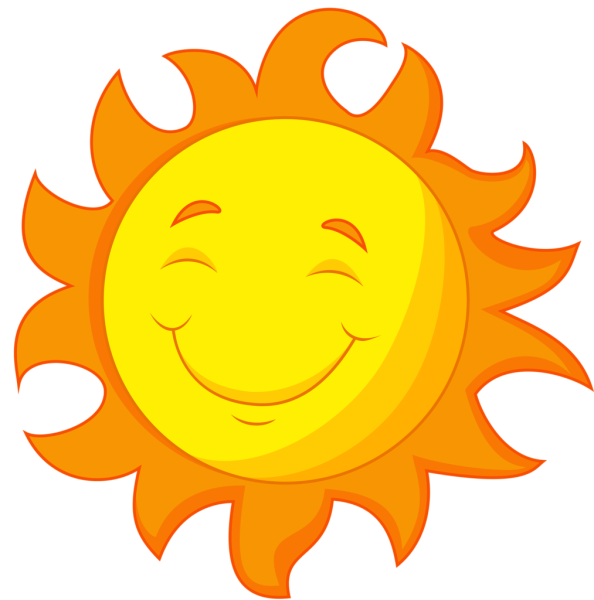 Солнышко мультяшное