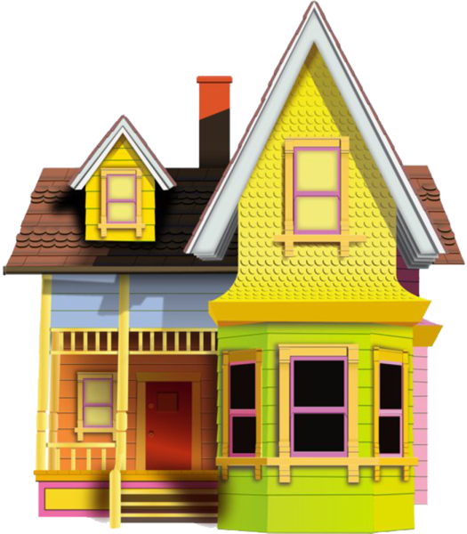 Дом из мультика вверх