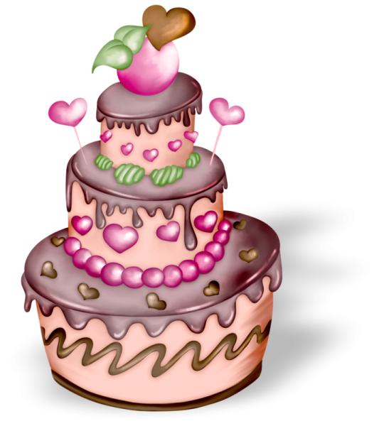 Мультяшные торты