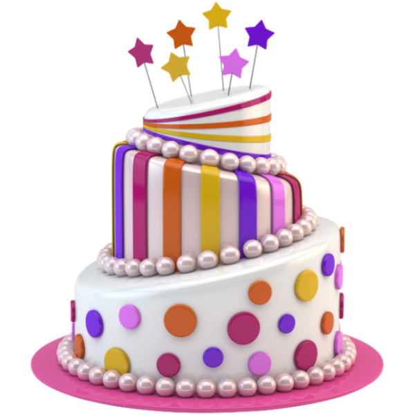 Торт с днем рождения!