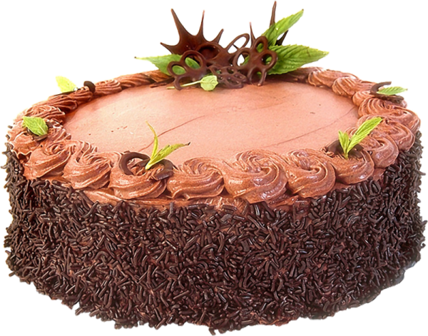 Торт на прозрачном фоне