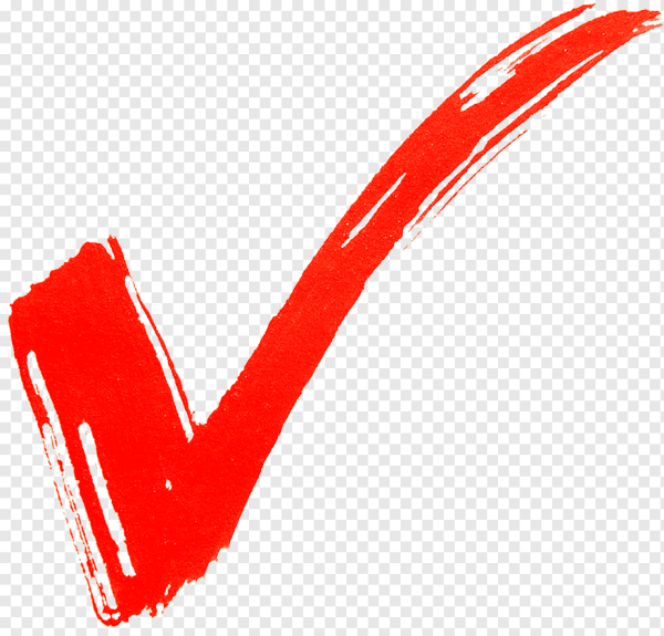 Красная галочка