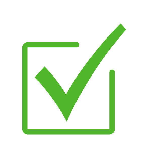 Зеленая галочка