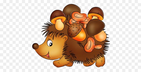 Ежик и грибочек