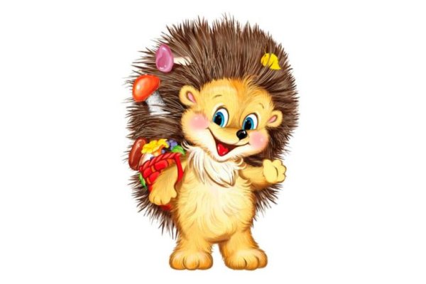 Ежик мультяшный