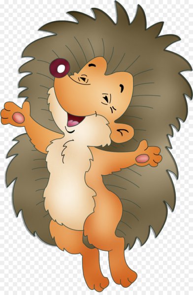 Ежики мультяшные