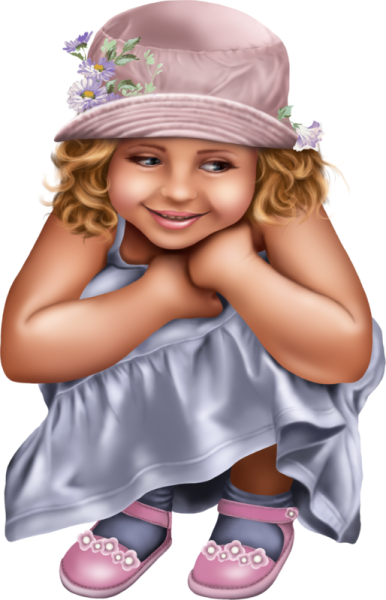 Девочка рисунок для детей