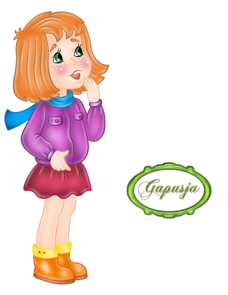 Мультяшная девочка