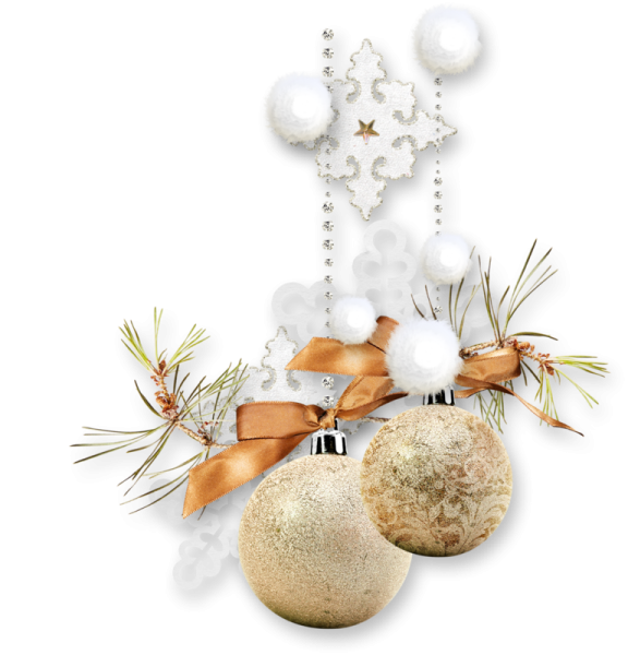 Новогодняя веточка