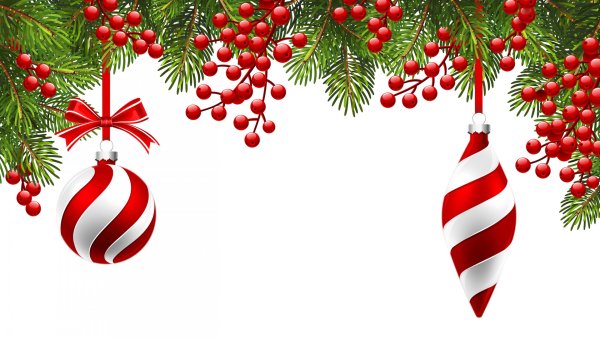 Новогодние украшения для фотошопа