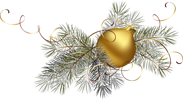 Новогодняя ветка