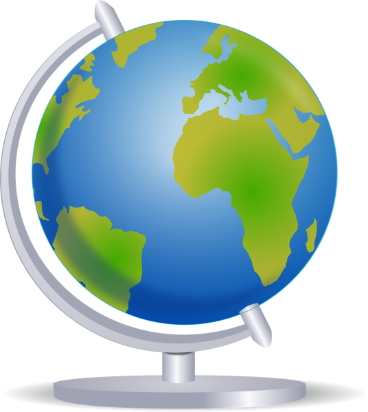 Глобус мультяшный