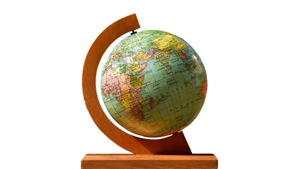 Глобус на прозрачном фоне