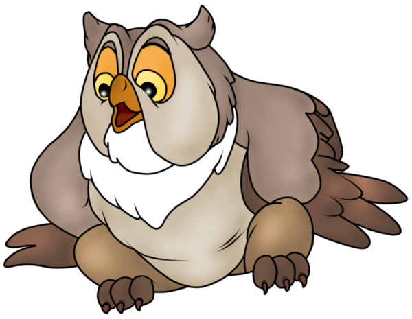 Филин из мультика