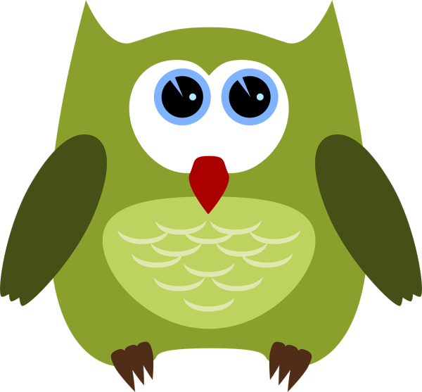 Сова мультяшная