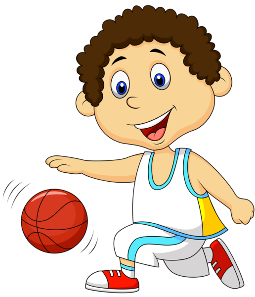 Спортивный мальчик мультяшный