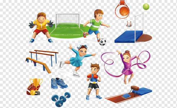 Физкультура в школе вектор