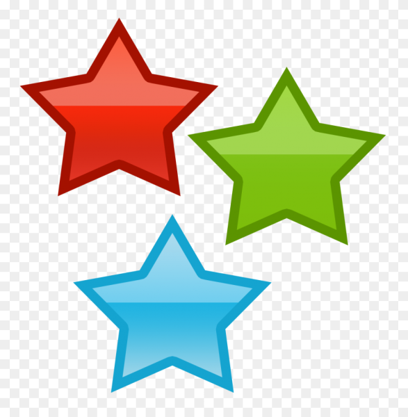 Звездочки цветные