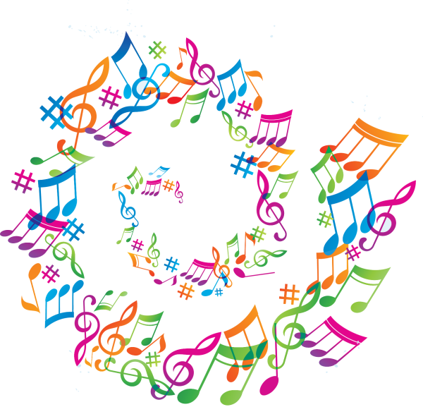 Нотки и скрипичный ключ