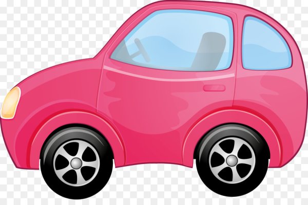 Машина на прозрачном фоне