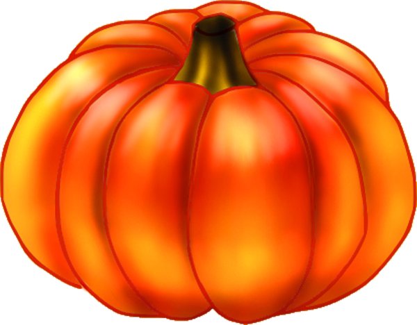 Тыква на белом фоне