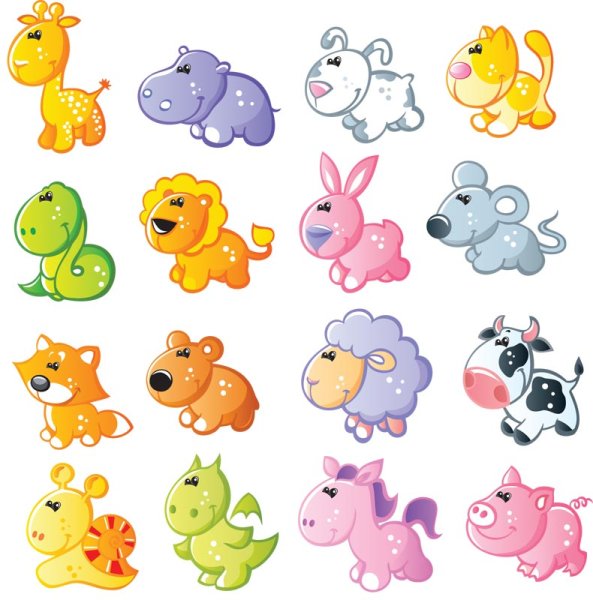 Зверюшки для детей