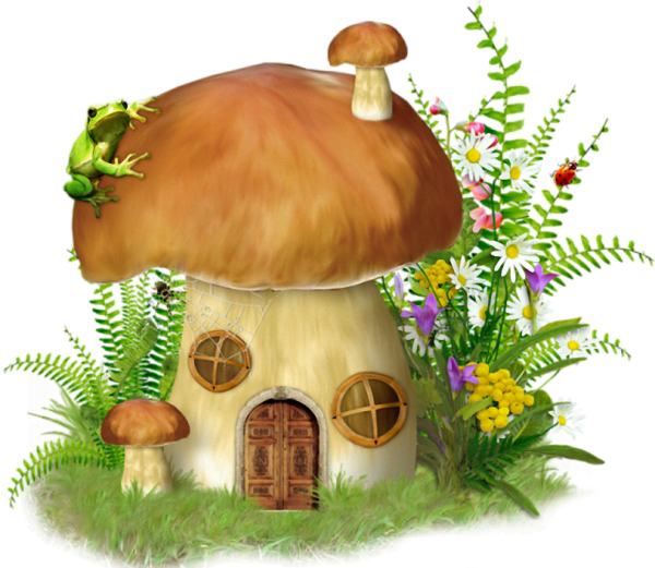 Домик - грибок