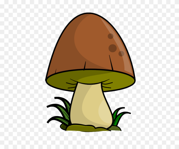 Грибочки мультяшные