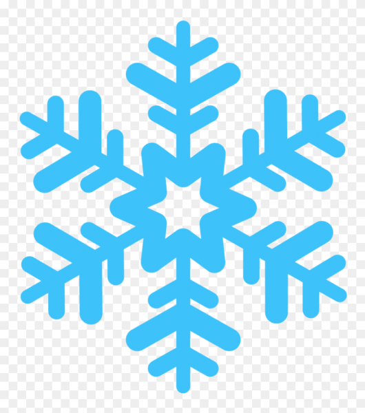 Снежинки на прозрачном фоне