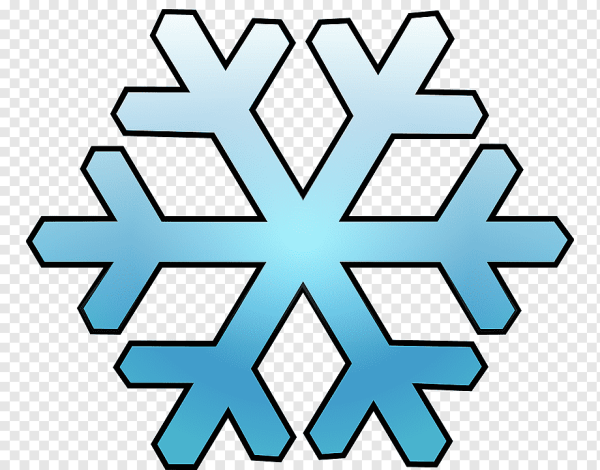 Простые снежинки