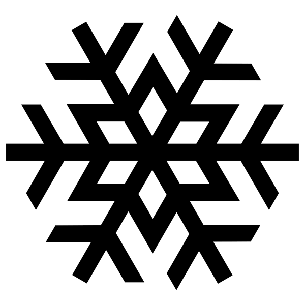Векторные снежинки