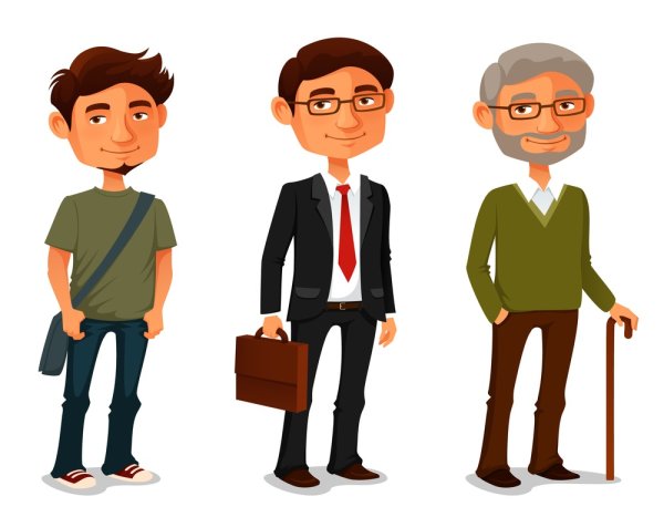 Силуэт мужчины