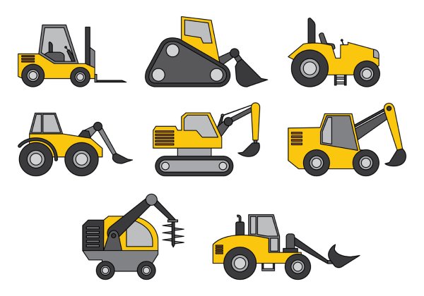 Спецтехника значок