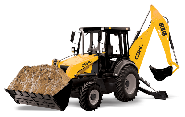 Экскаватор погрузчик Gel