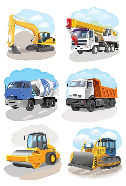 Спецтехника для строительства для детей